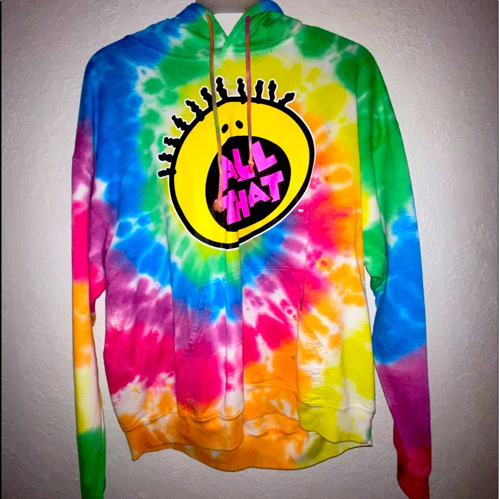 Never worn, loose fitting hoodie